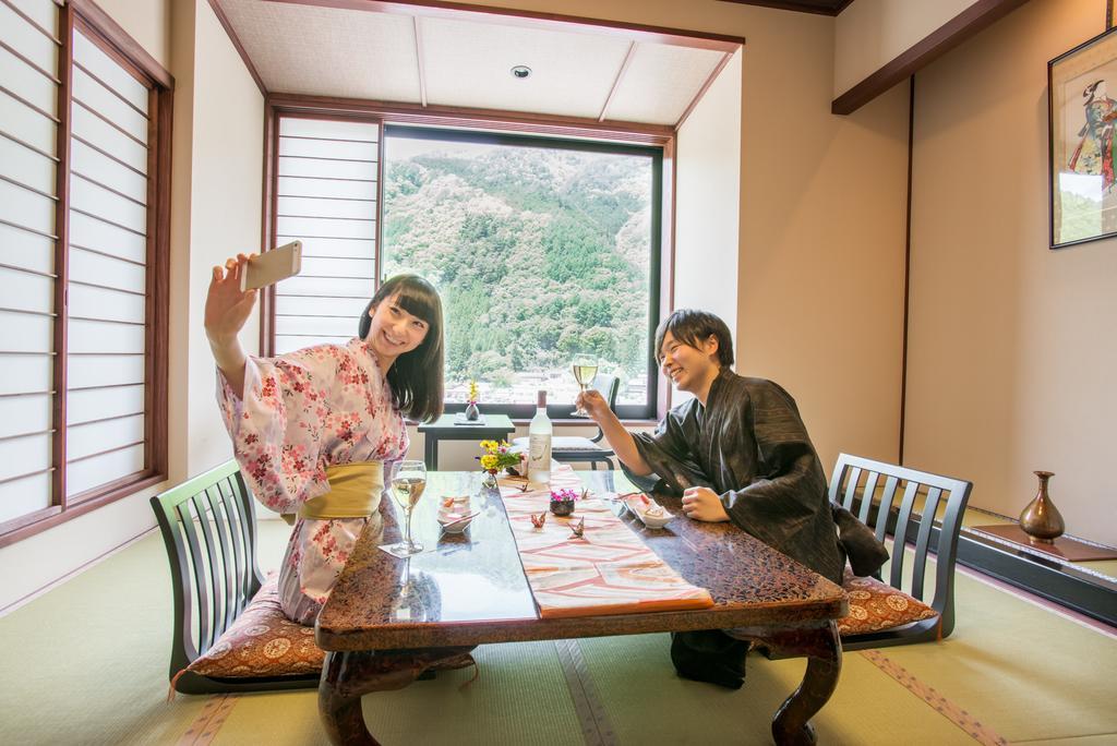 Hotel Yamamizuki Urara Tsutaya Kiso Zimmer foto